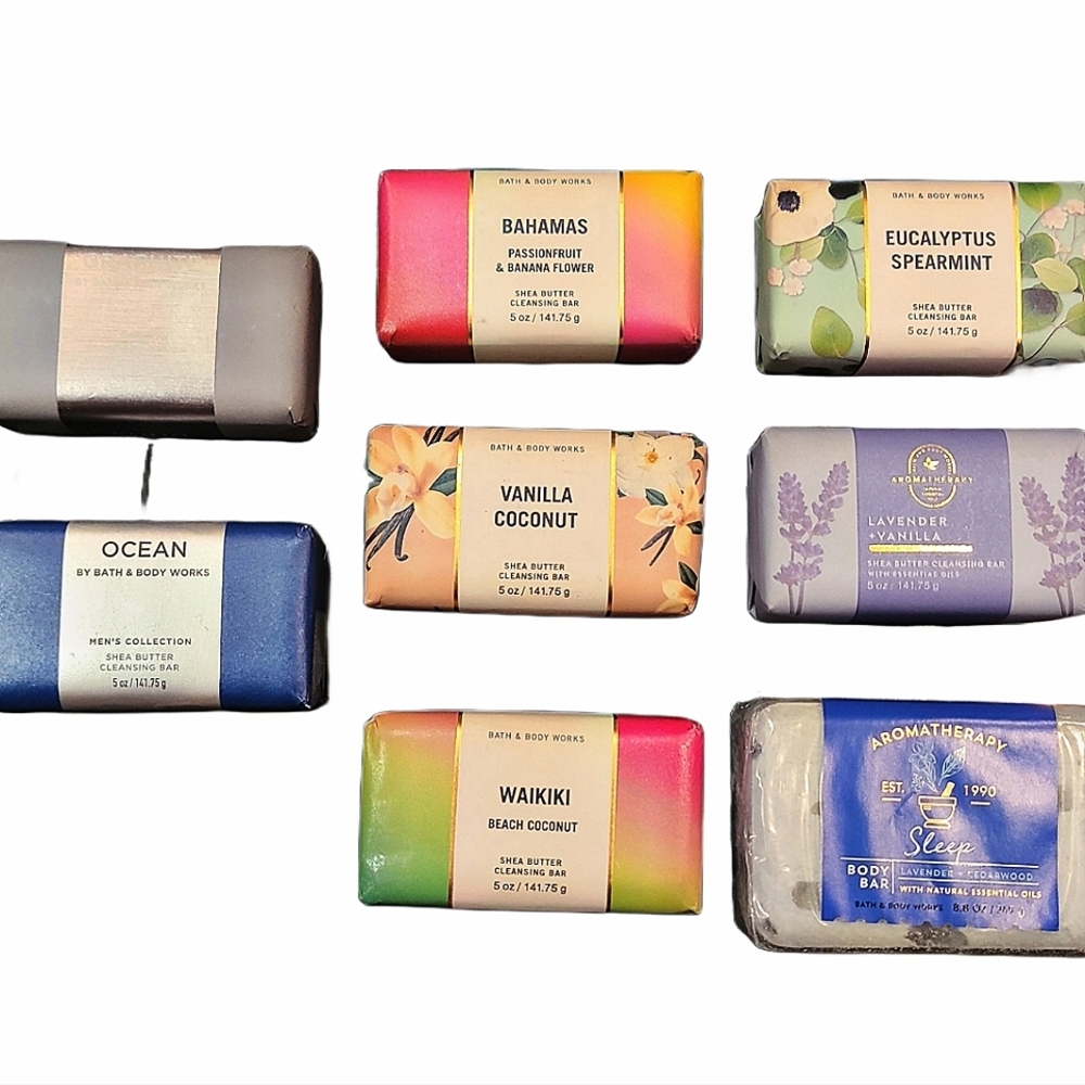 BATH & BODY WORKS BAR SOAPS 2 FOR $15
